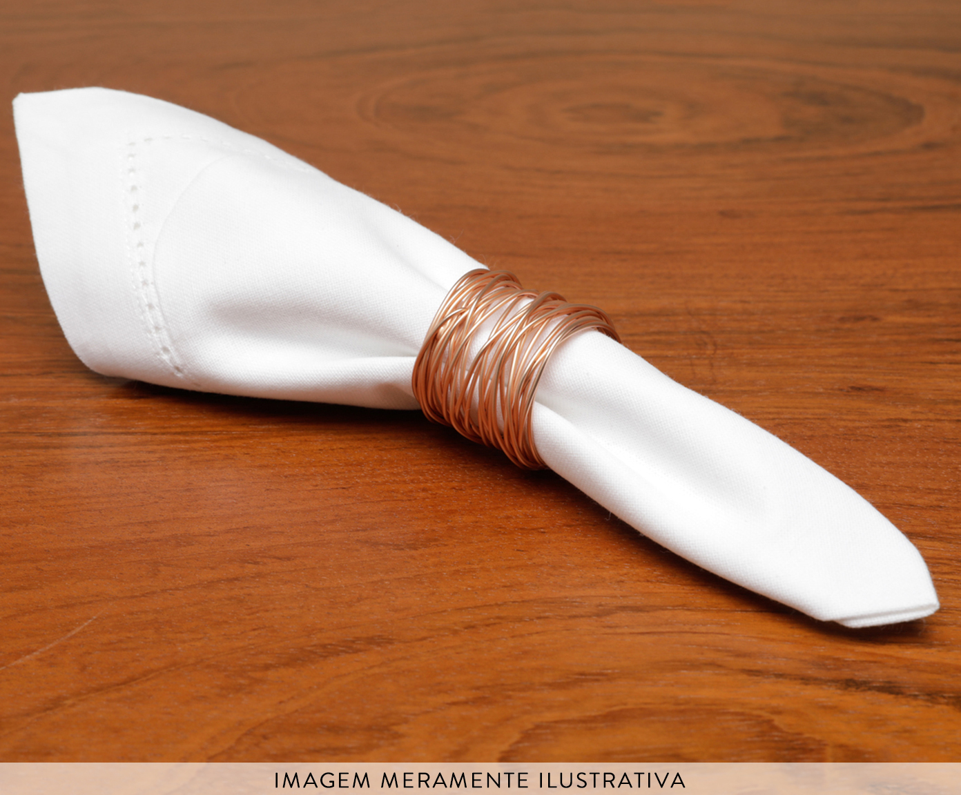 Jogo de Guardanapos Ponto Ajour Branco image number 2