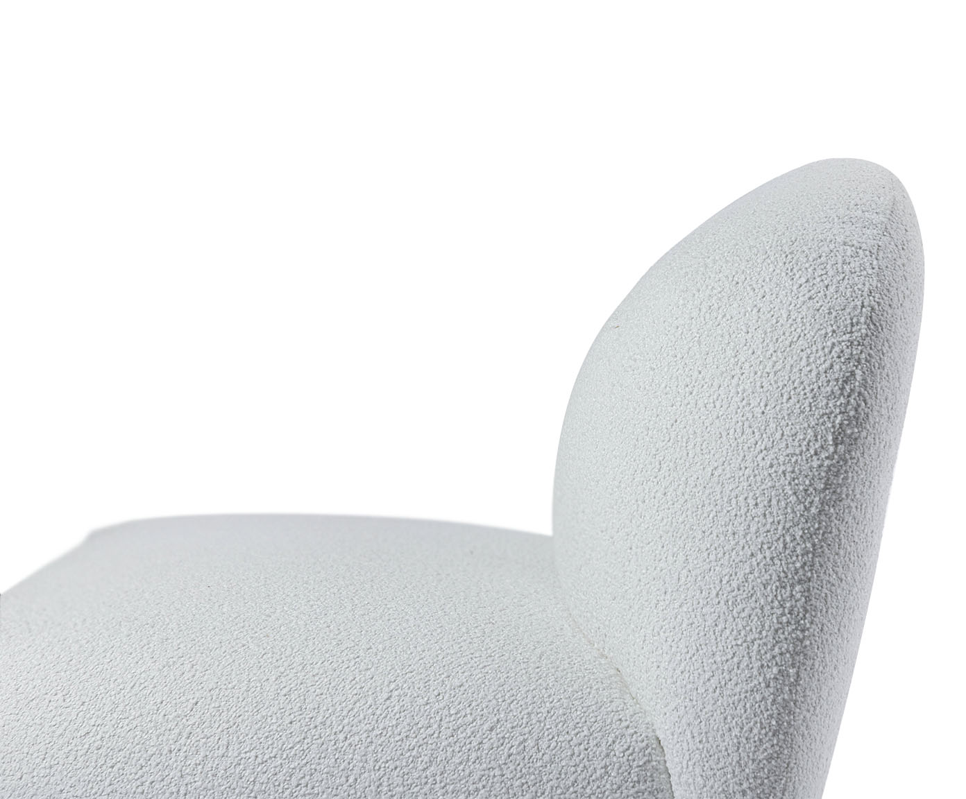 Poltrona em Boucle Nube Branco image number 7