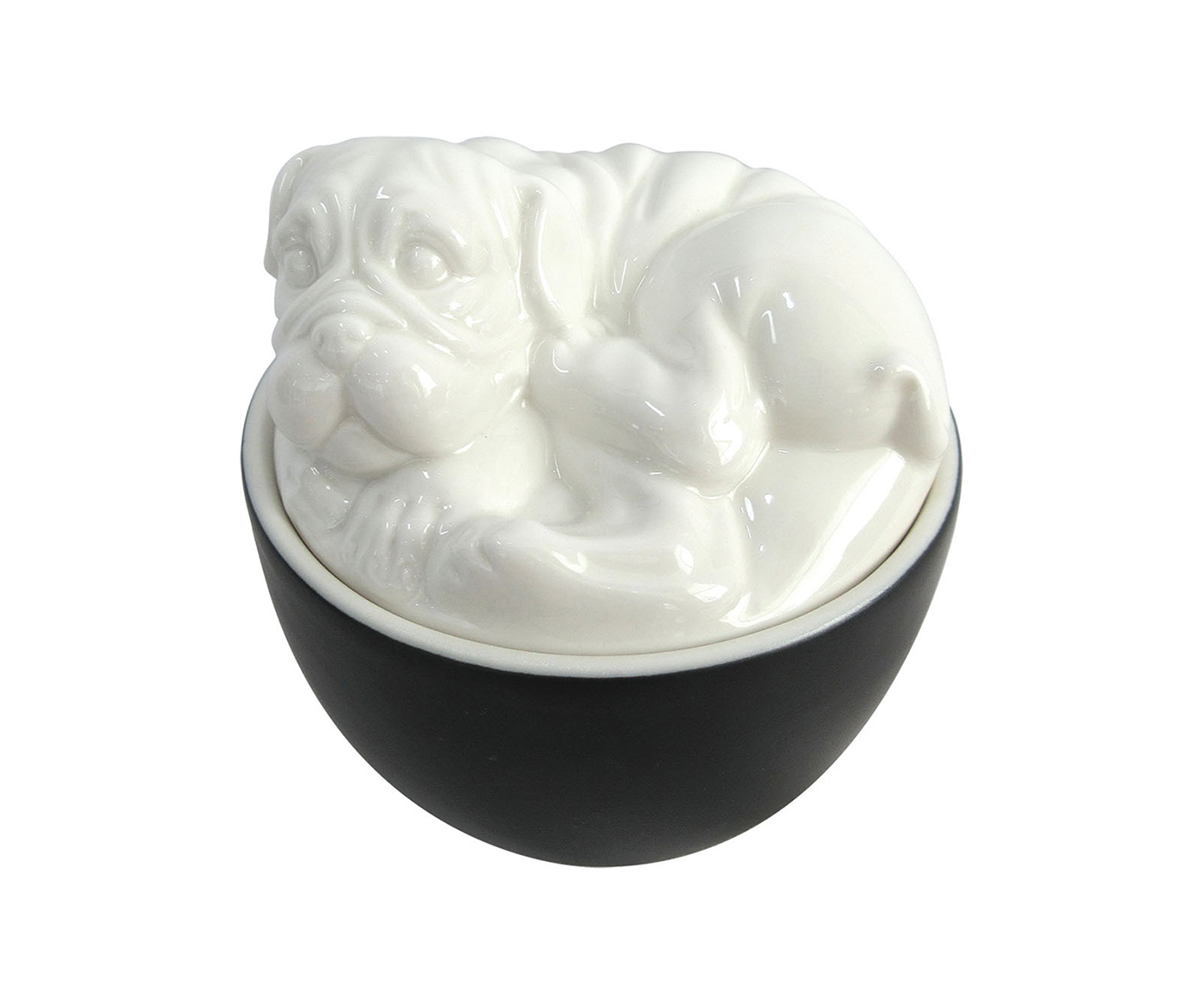 Pote Decorativo em Porcelana Cachorro image number 0