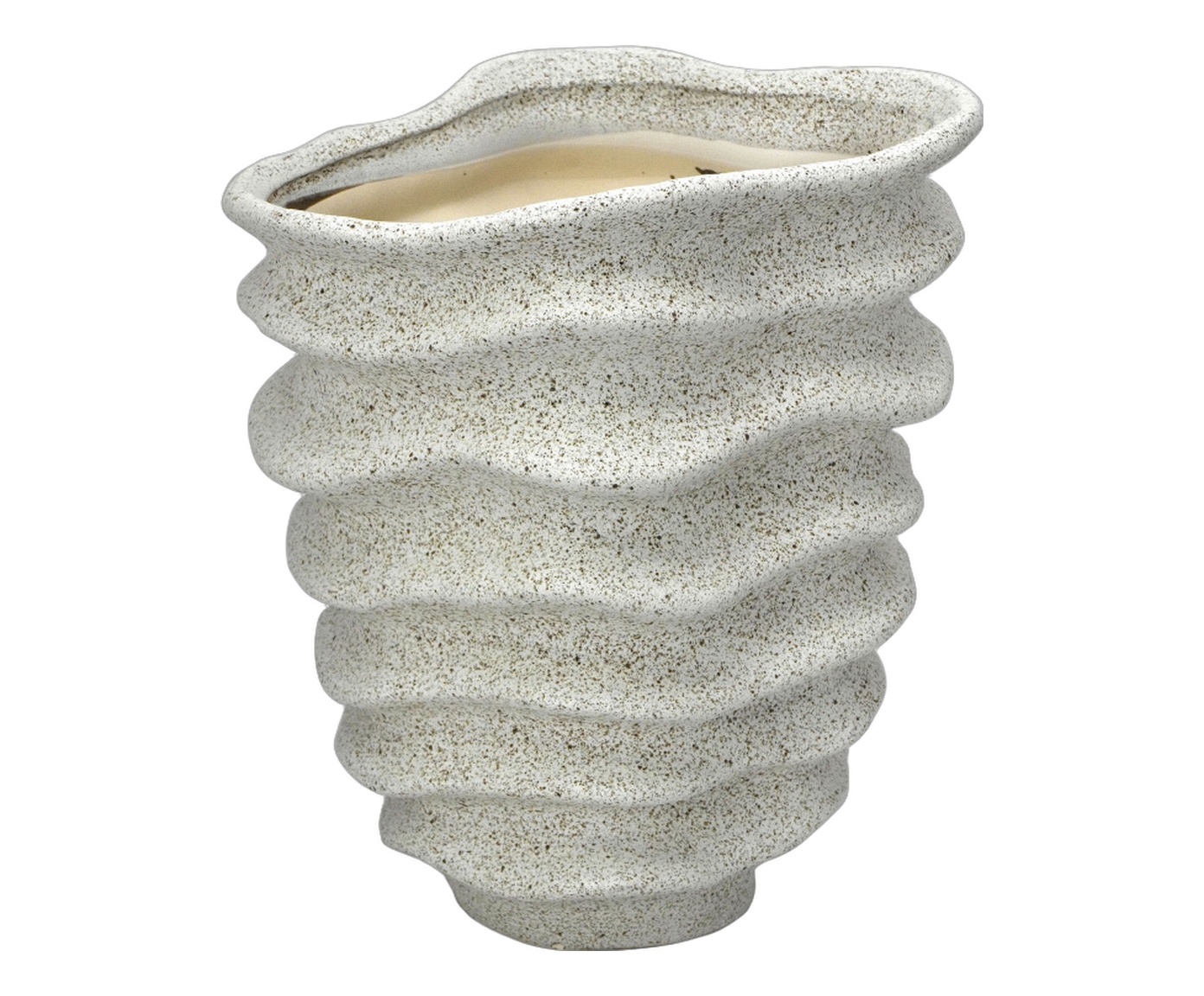 Vaso Decorativo Zalenix Cinza image number 0