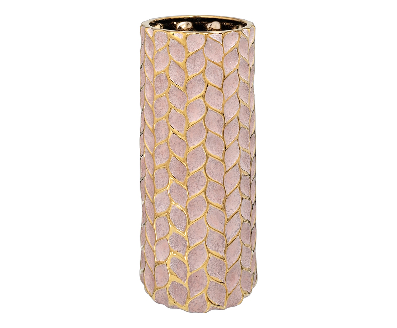 Vaso Decorativo Ulven Dourado e Marrom - image 0