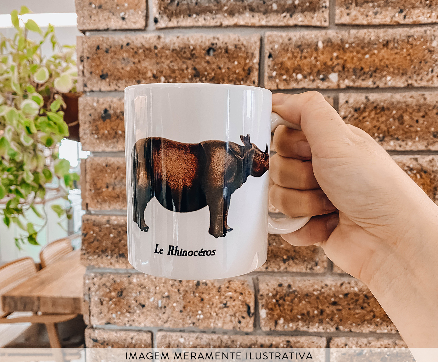 Caneca Rinoceronte image number 4