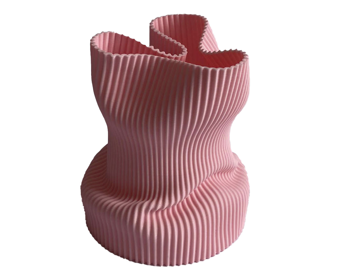 Vaso Amassadinho Pequeno Rosa image number 0