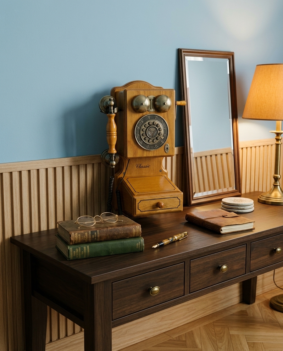 Telefone Classic Bell Amarelo - image 1