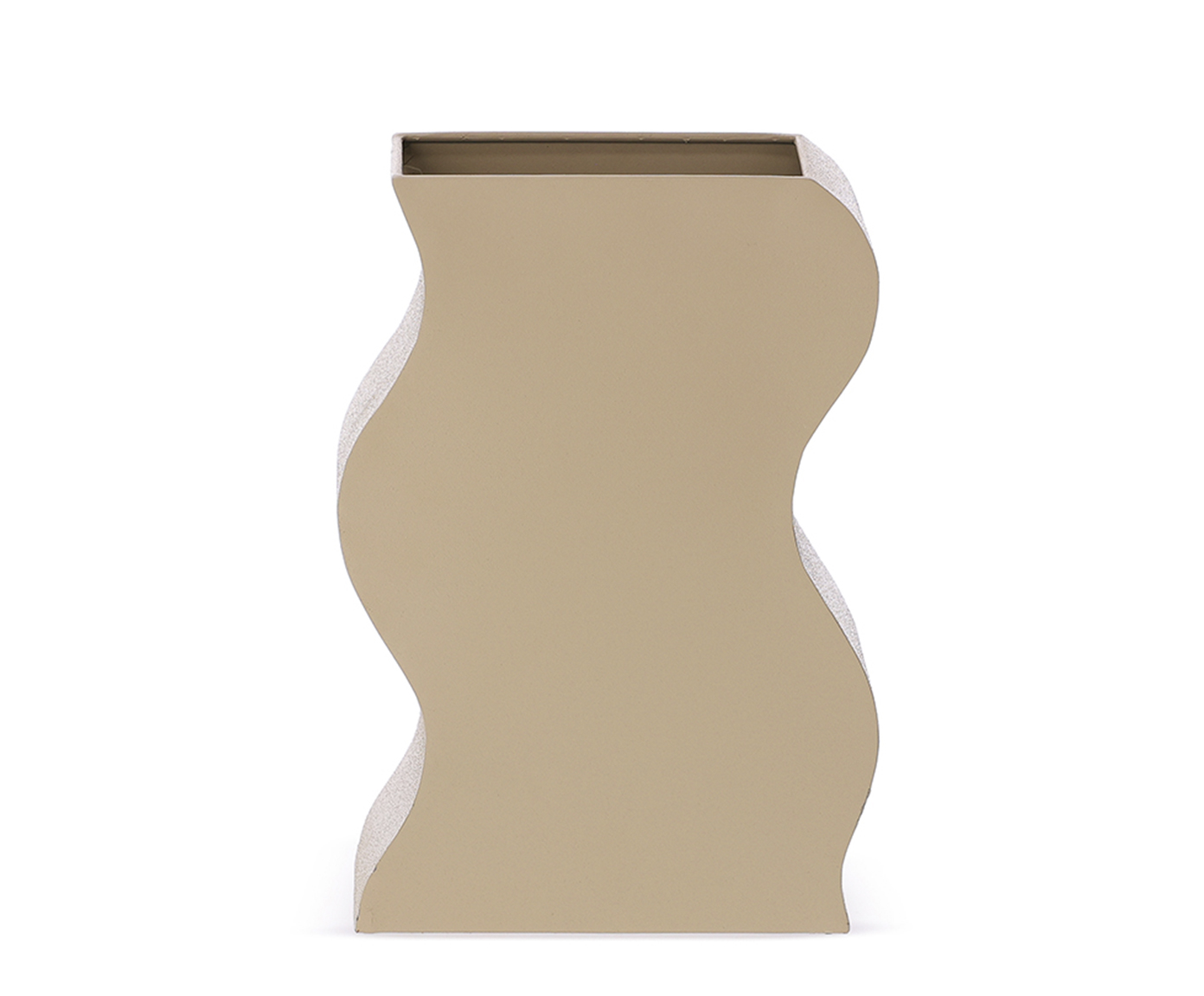 Vaso Senoidal Dourado Pequeno image number 1
