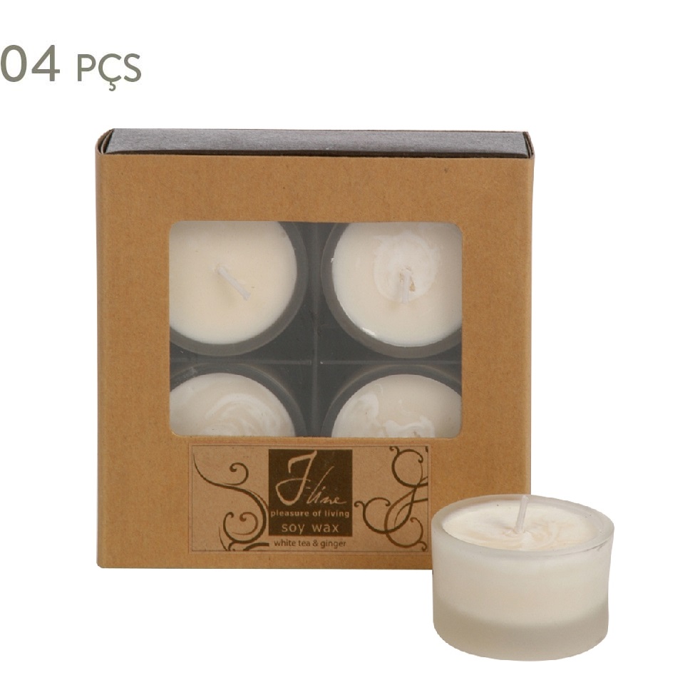 Jogo de Velas Lotus image number 0