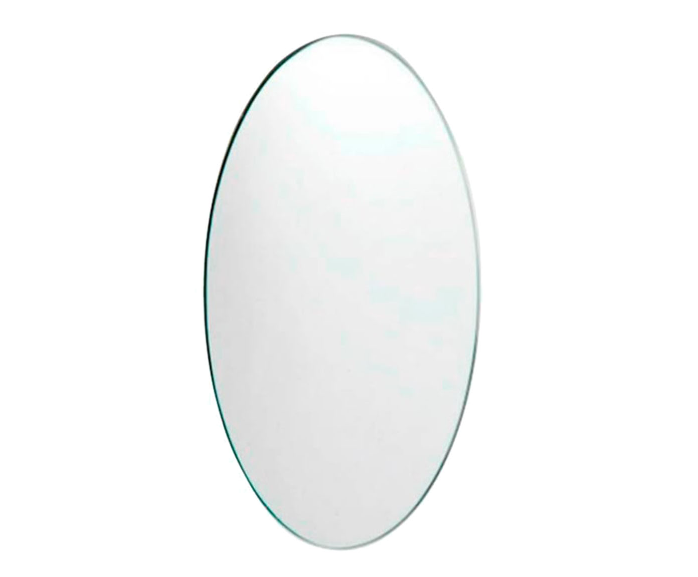 Espelho Lapidado Oval com Pendurador Pequeno - image 0