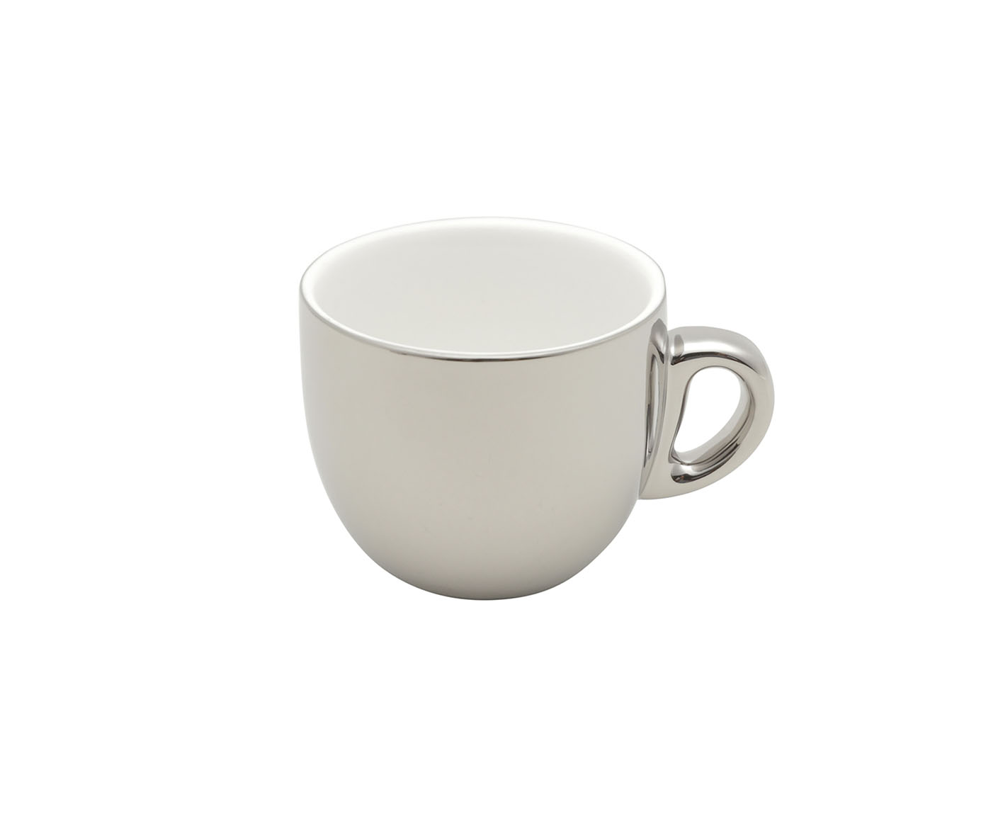 Jogo de X&iacute;caras para Caf&eacute; com Suporte Versa Prateado image number 4