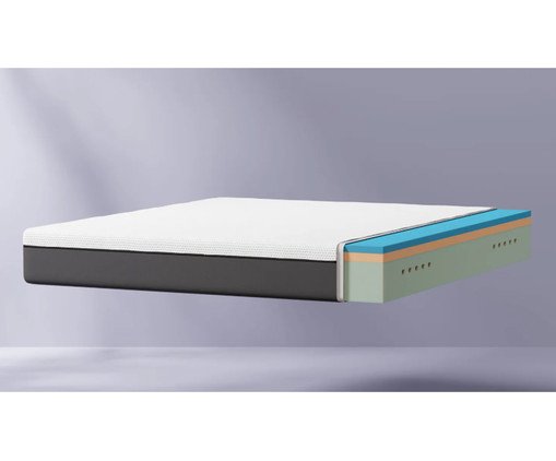 Cama Ba&uacute; Emma + Colch&atilde;o Emma Original Cinza - Queen Size image number 9