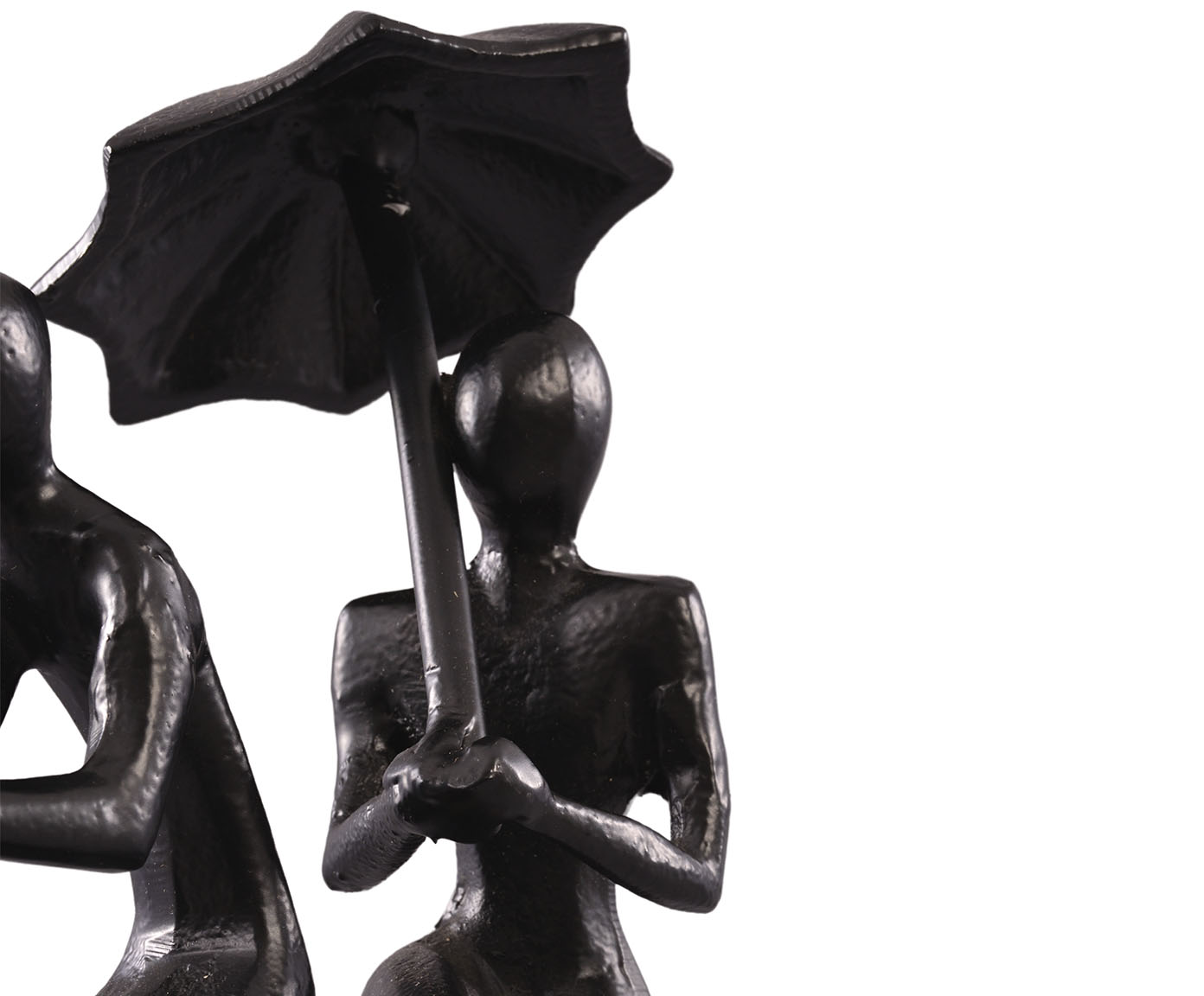 Escultura Casal Biker Preta image number 2