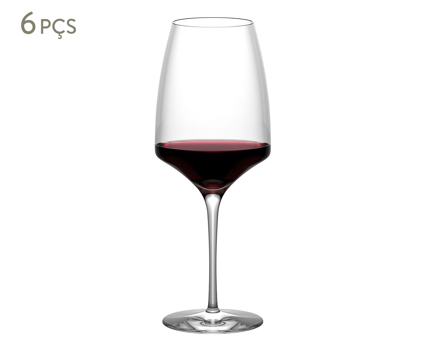 Jogo de Ta&ccedil;as Bordeaux Eleganza - image 0