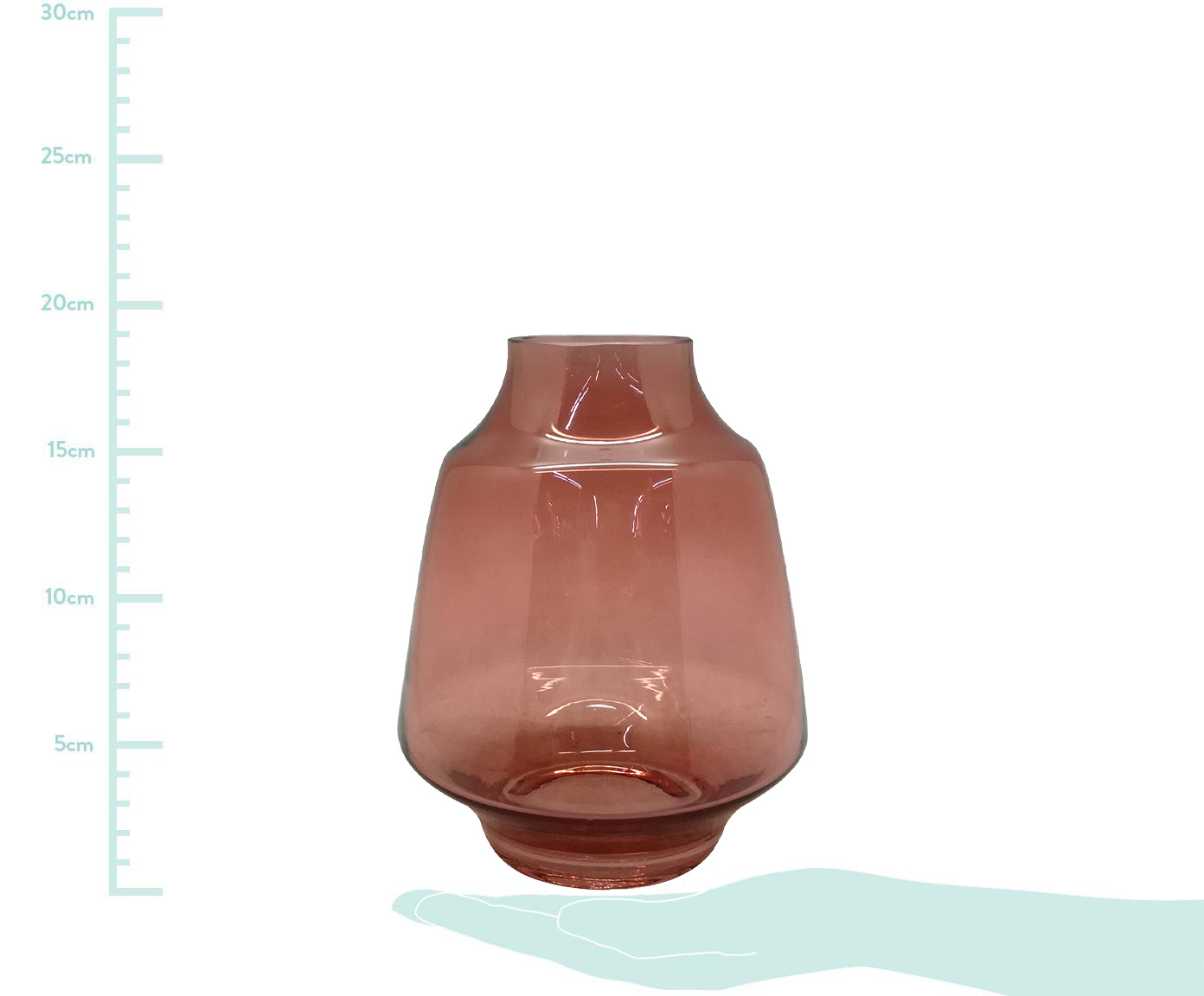 Vaso Tabitha em Cer&acirc;mica l - Terracota image number 1