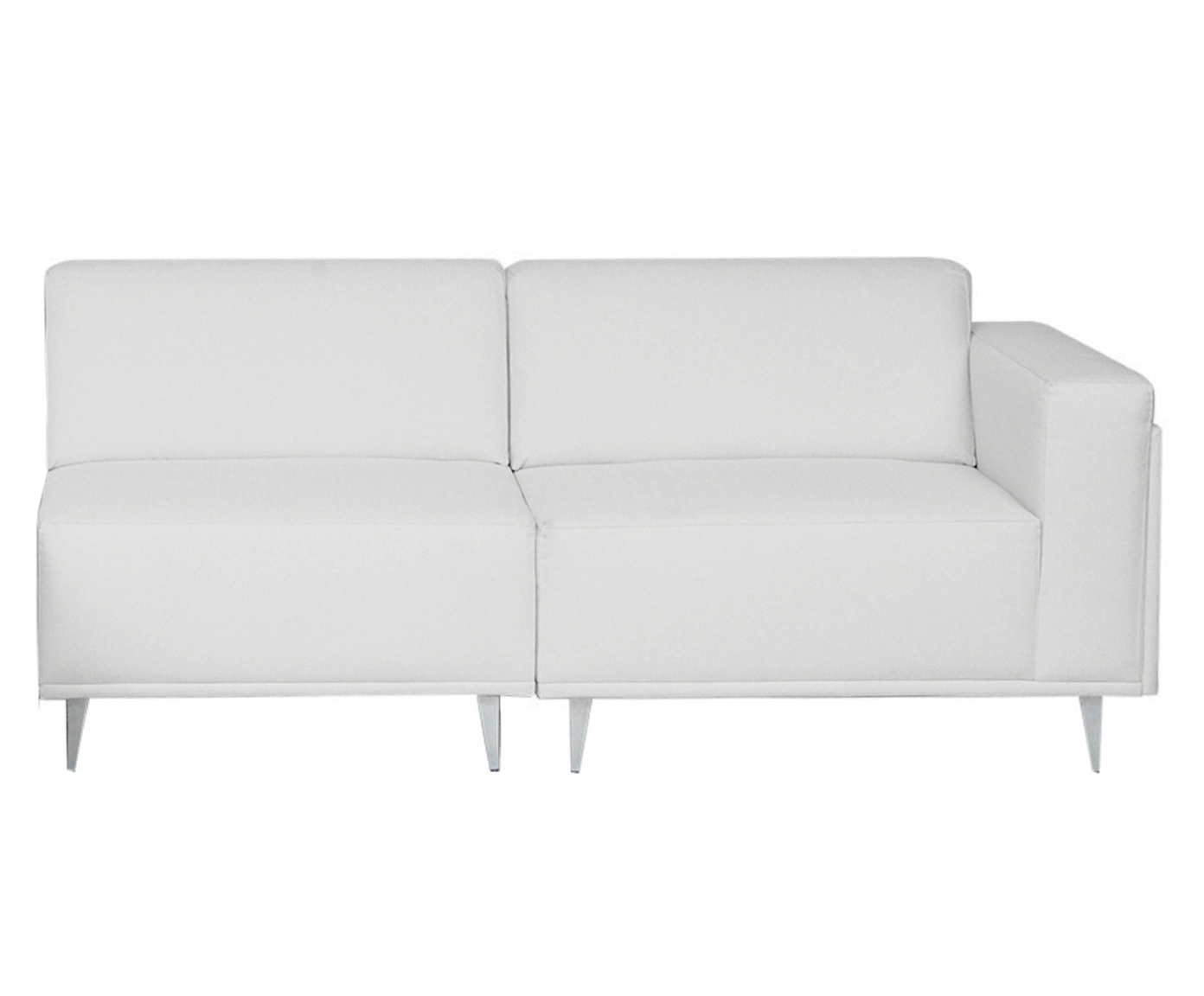 Sof&aacute; Modular com Chaise Direita em Linho Antonio Cotton image number 7