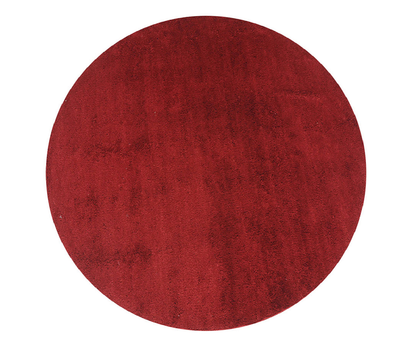 Tapete Shaggy Redondo Smooth Cereja image number 1