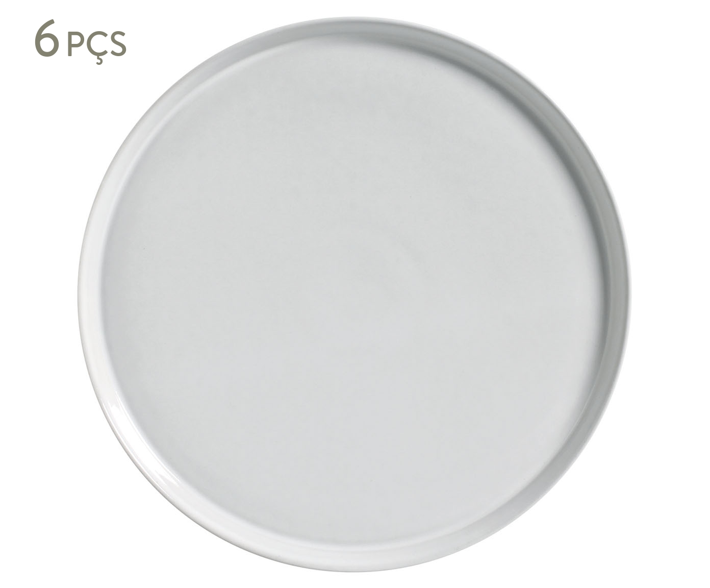 Jogo de Pratos Raso Neo New White image number 0