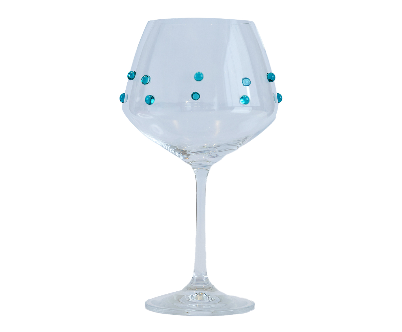 Ta&ccedil;a Triangular Gemas Turquesa image number 0
