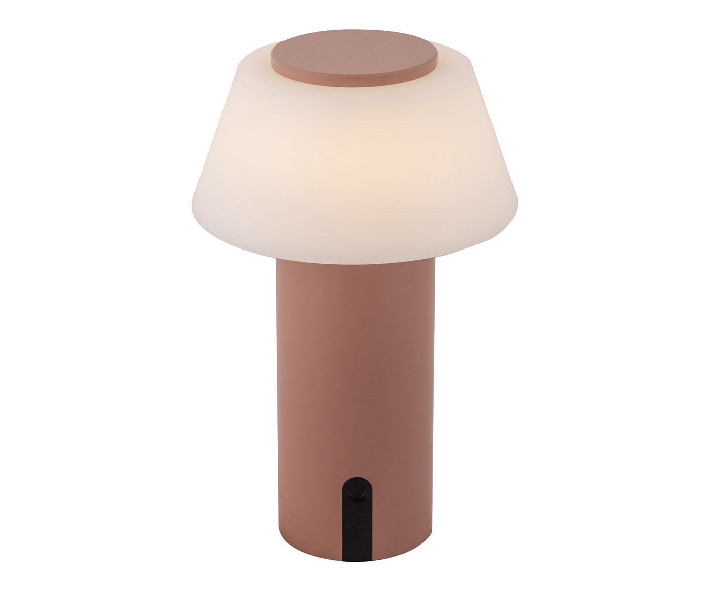 Lumin&aacute;ria de Mesa Recarreg&aacute;vel Bivolt Lizz Pink - image 0