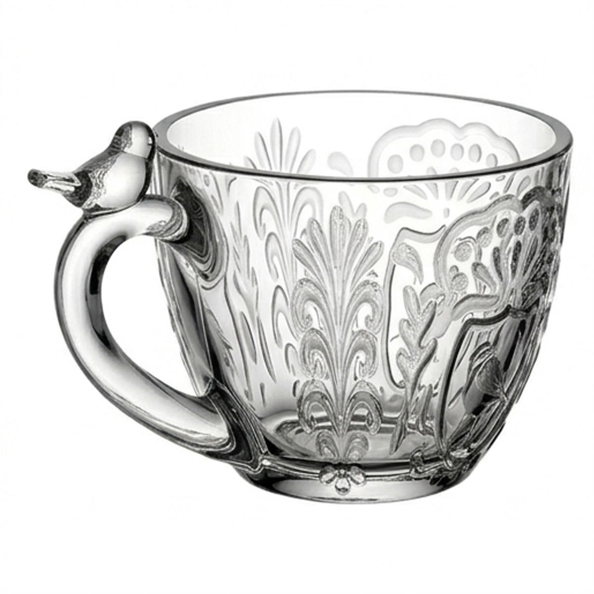 Jogo de X&iacute;caras para Caf&eacute; em Cristal Ecol&oacute;gico Canary image number 2