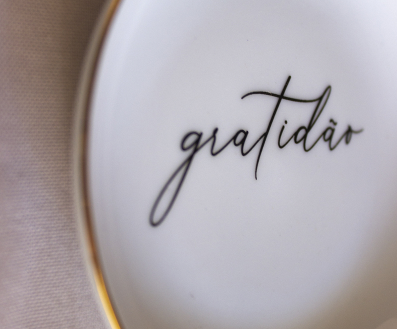 Prato Decorativo "Gratid&atilde;o" - image 1