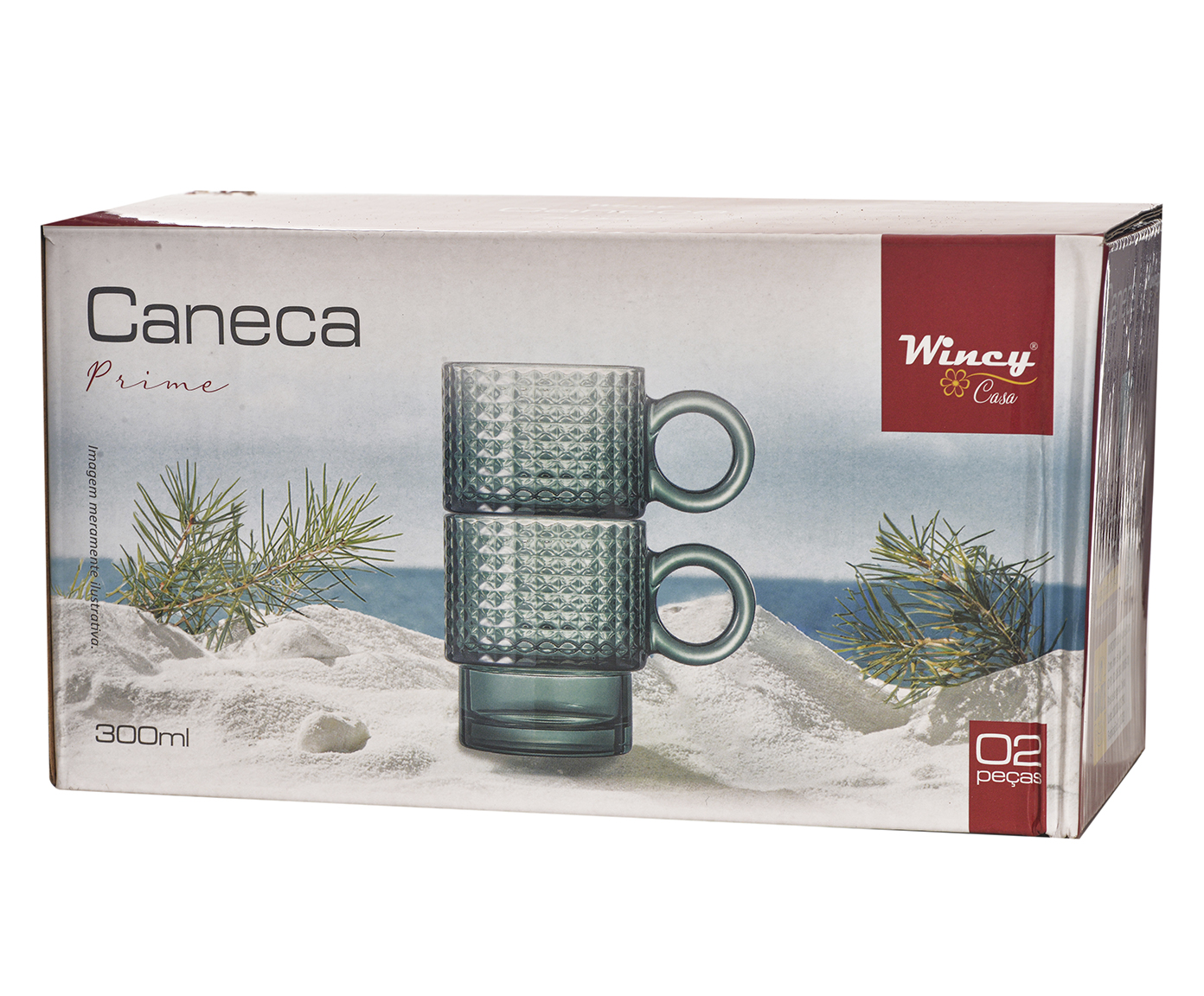 Jogo de Caneca Prime Verde image number 2
