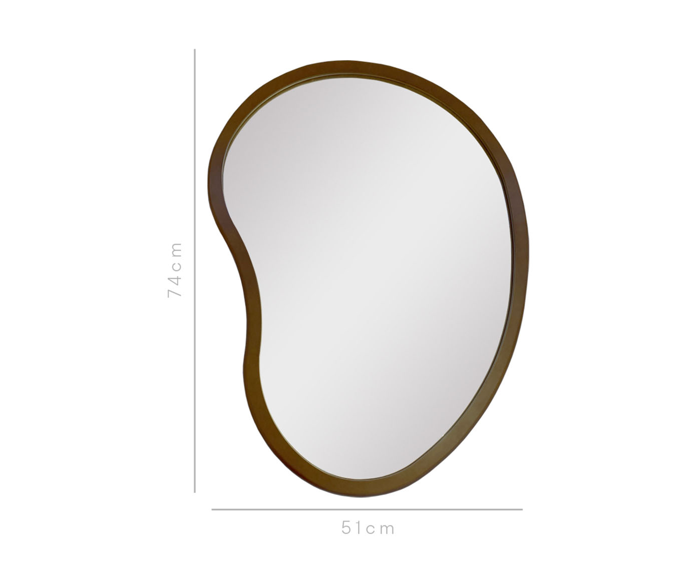 Espelho de Parede Org&acirc;nico Egg Freij&oacute; image number 2