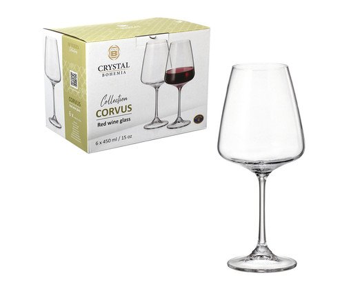 Jogo de Ta&ccedil;as para Vinho Corvus image number 1