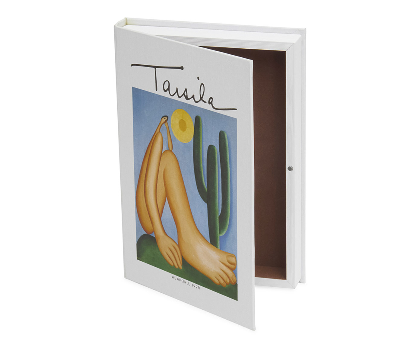 Livro-Caixa em Mdf e Canvas Abaporu - image 1