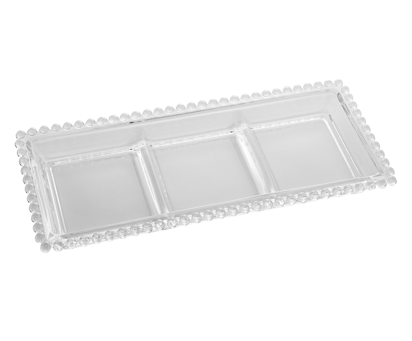 Petisqueira em Cristal Pearl - Transparente image number 0