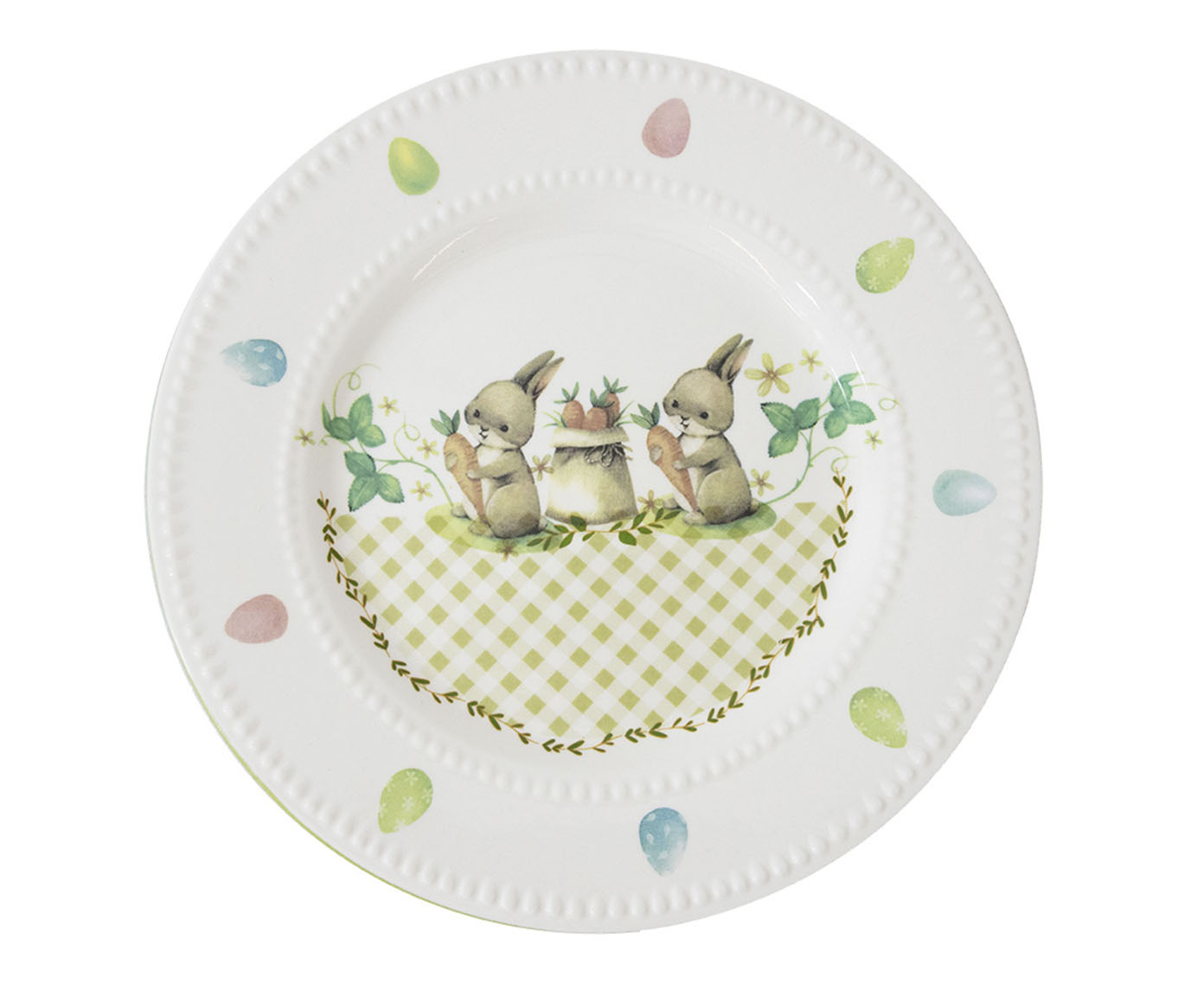 Prato de Sobremesa em Porcelana Bloom And Blessings Branco image number 0