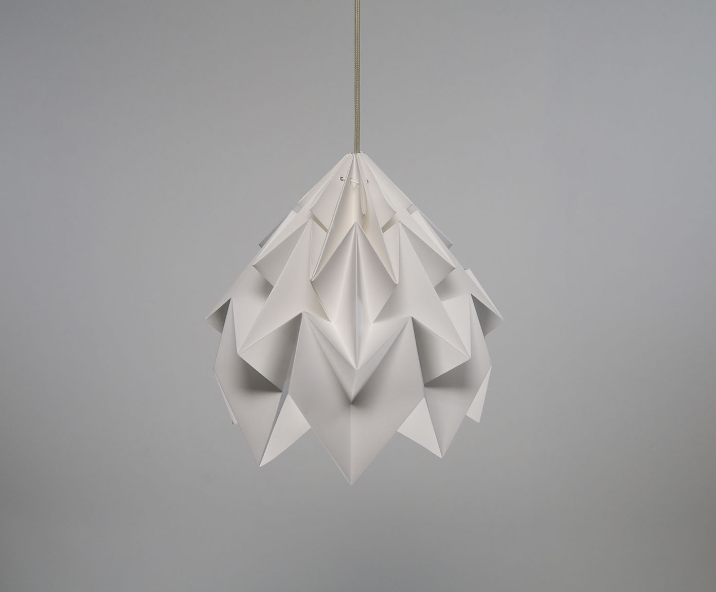 Lumin&aacute;ria Origami Gaia Branco image number 1