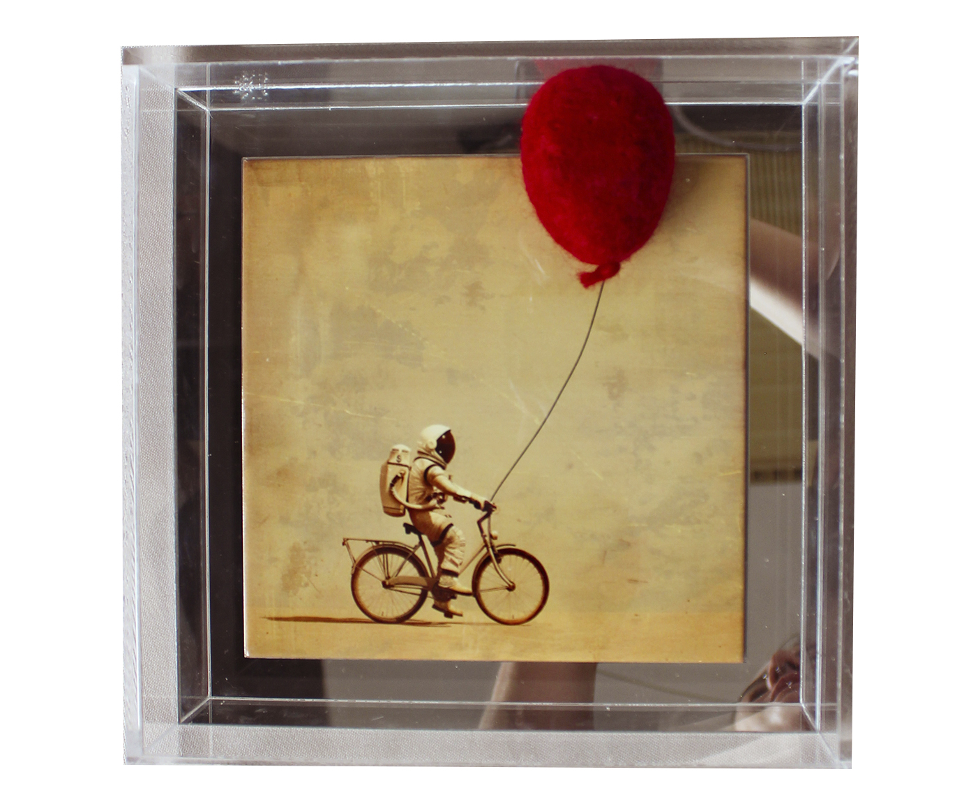 Quadro em Acr&iacute;lico "Bicicleta com Bal&atilde;o Collab & Greghi Design" - image 0