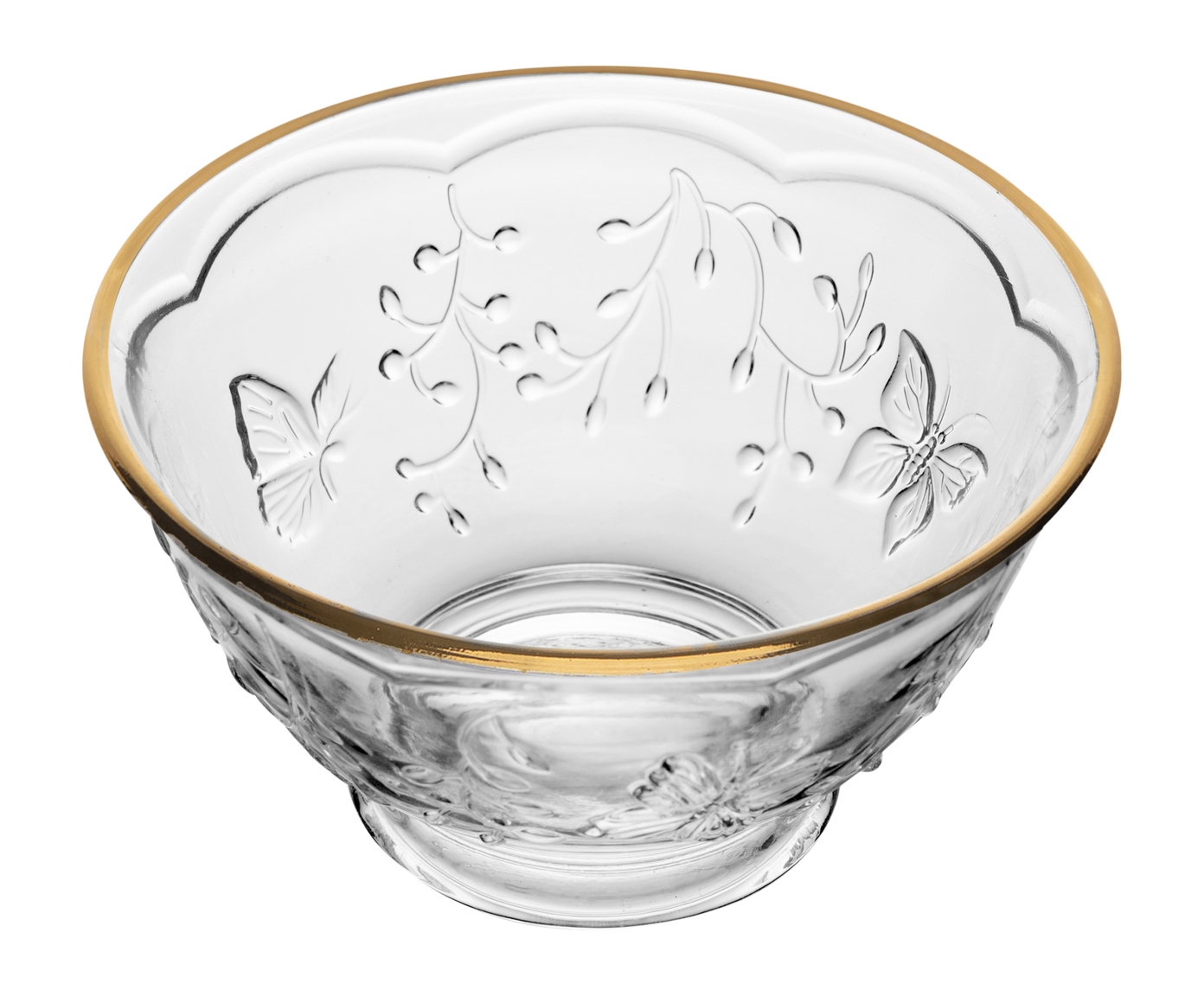 Jogo de Bowls New Butterfly Fio Dourado image number 1