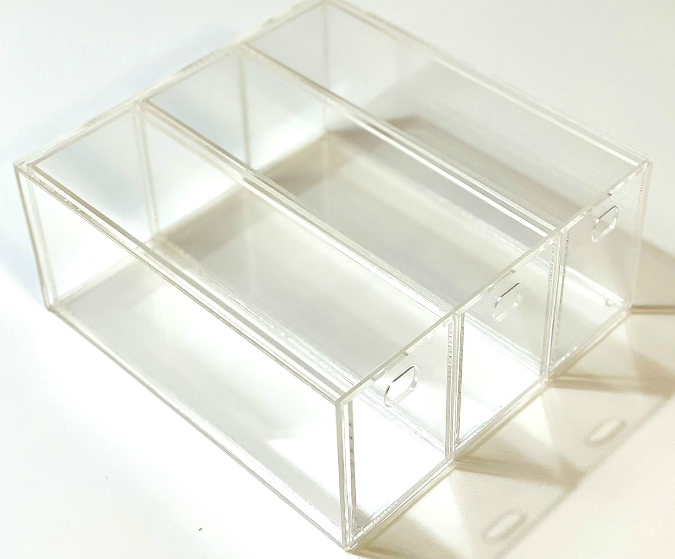 Gaveteiro Organizador Horizontal Aredhel Cristal image number 1