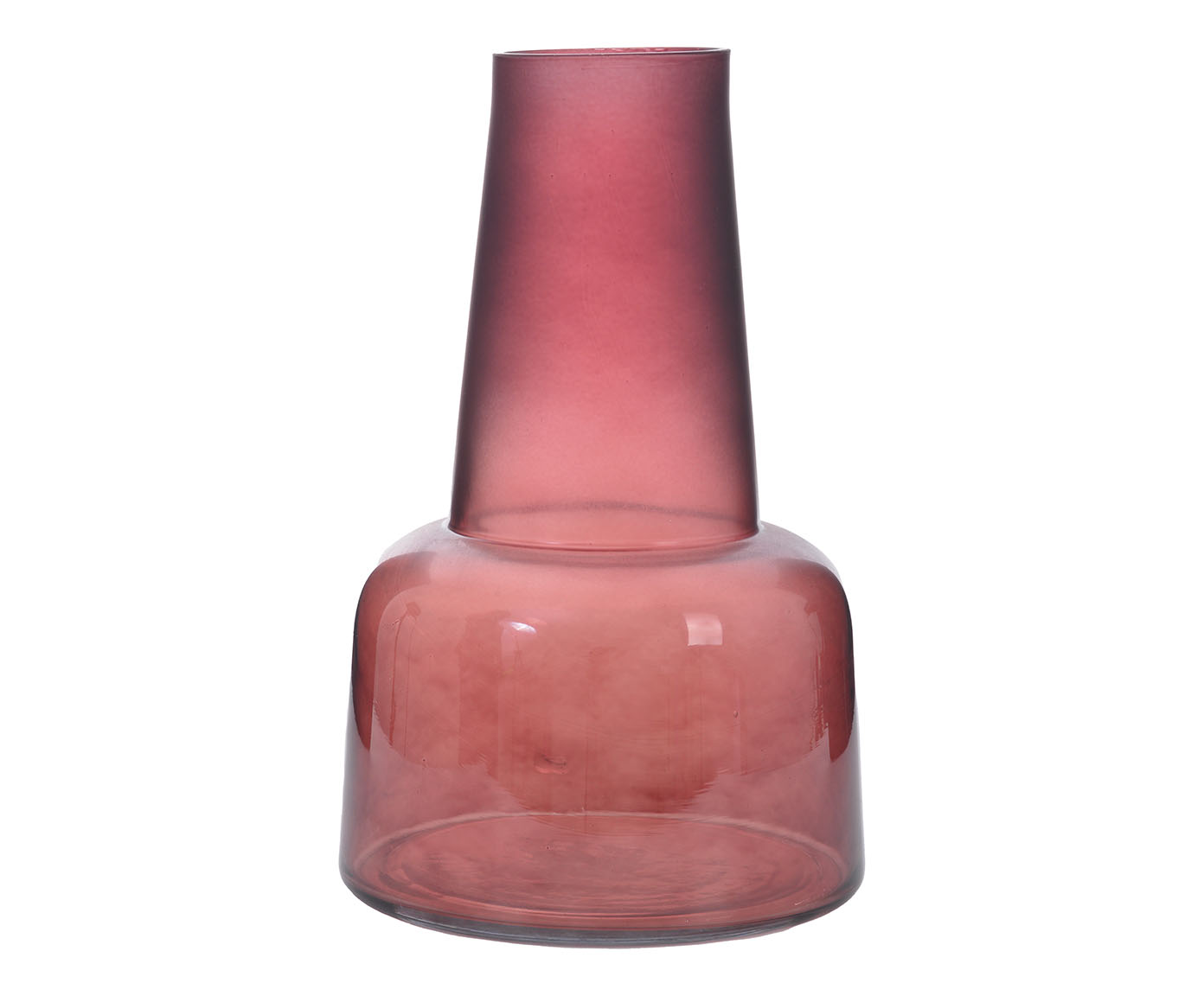 Vaso Frosted Vinho I image number 0