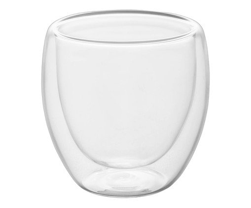 Copo para Caf&eacute; com Parede Dupla Modern Transparente image number 1
