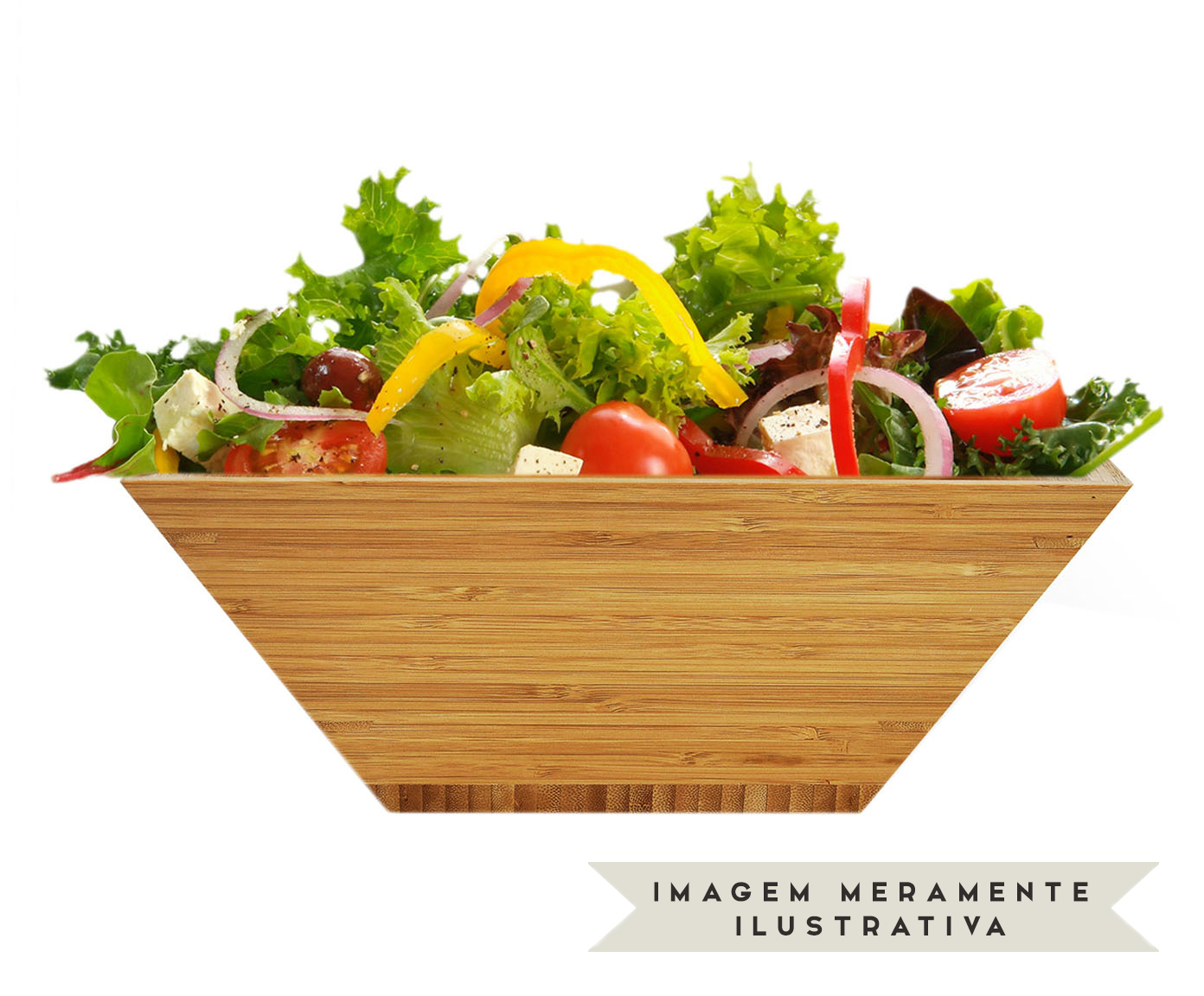 Jogo para Salada em Bambu Filippo image number 3