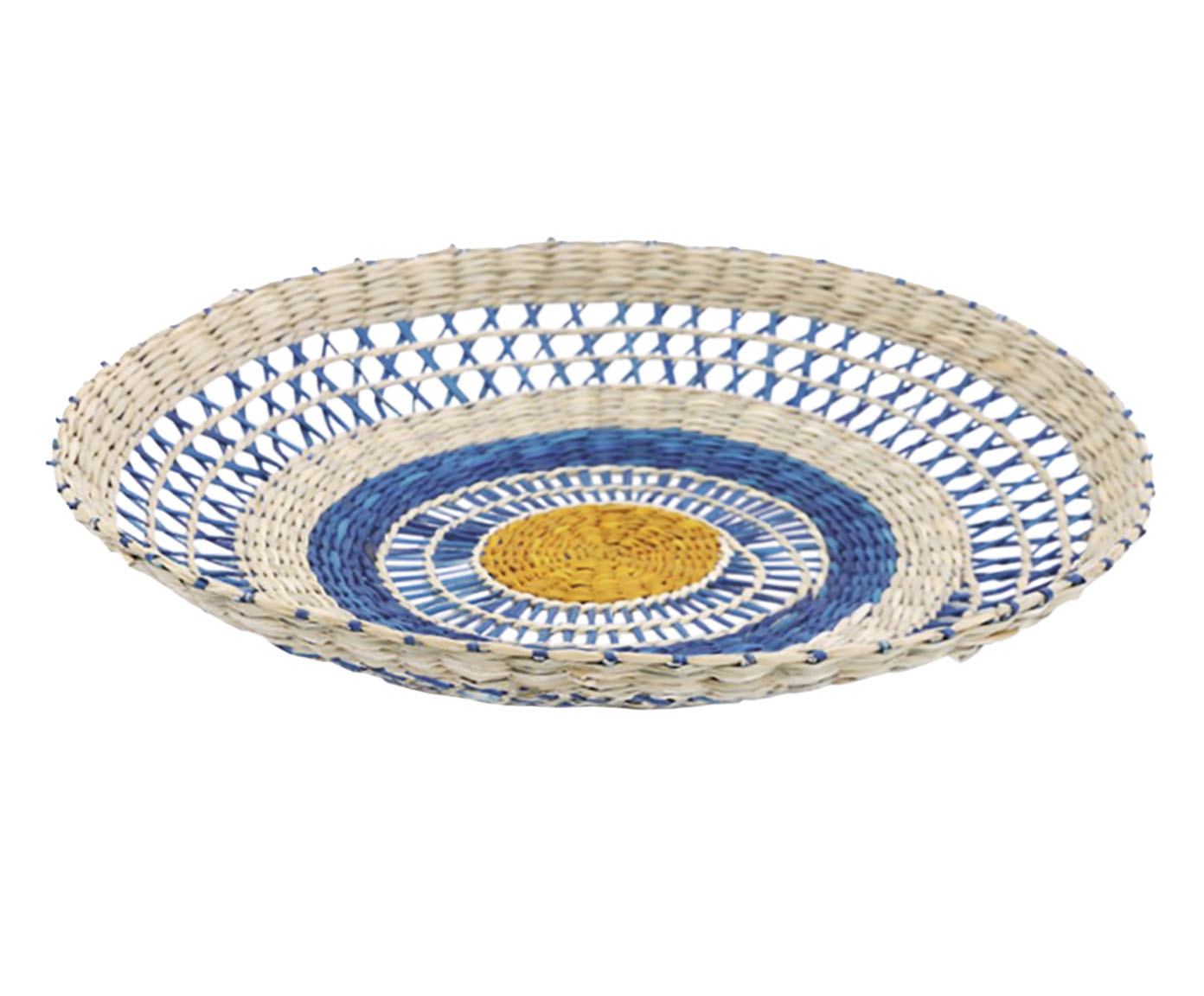 Cesta em Sea Grass Sunrise I Azul - image 0