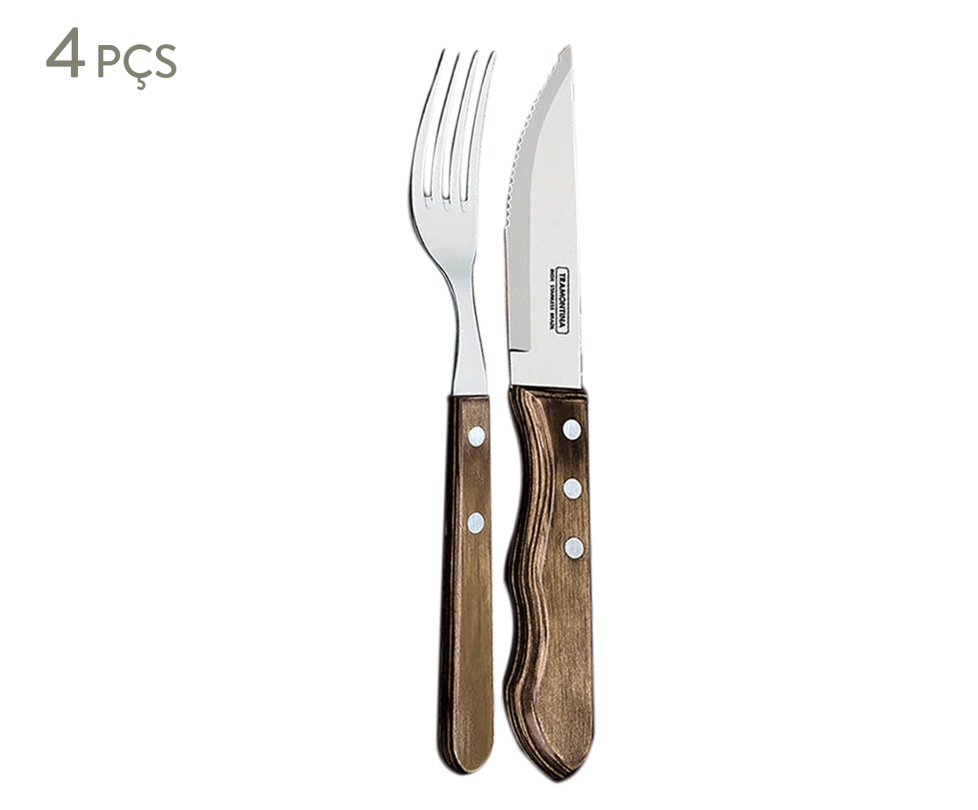 Jogo para Churrasco em Inox New Pratic image number 0