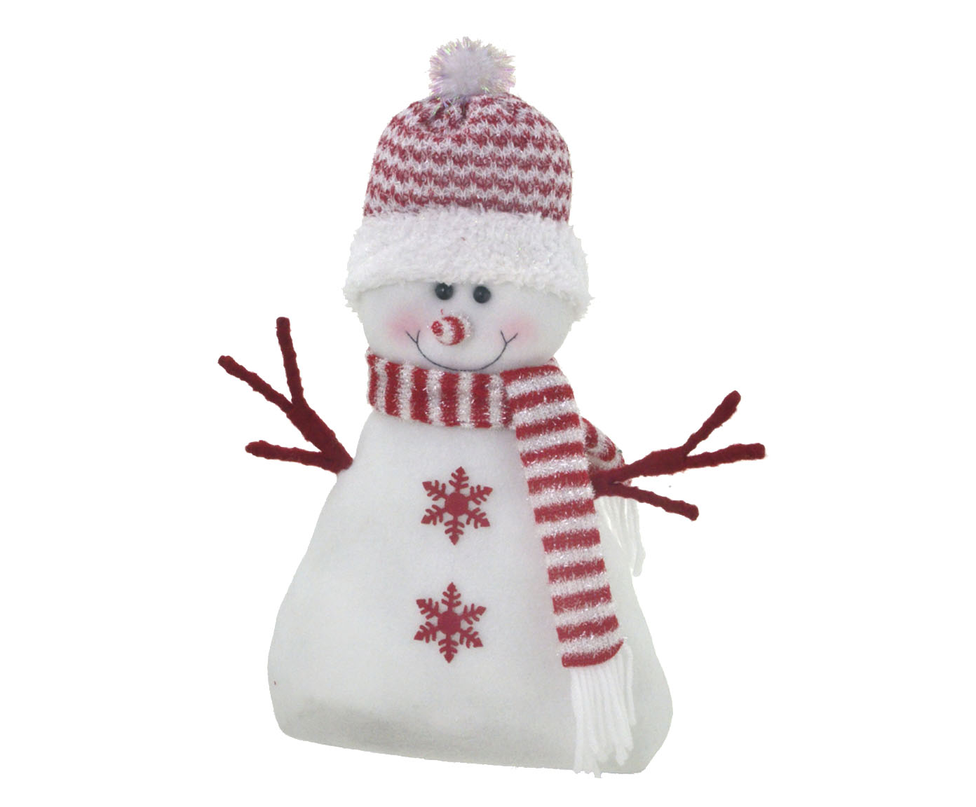 Boneco de Neve Snowy Branco e Vermelho - image 0