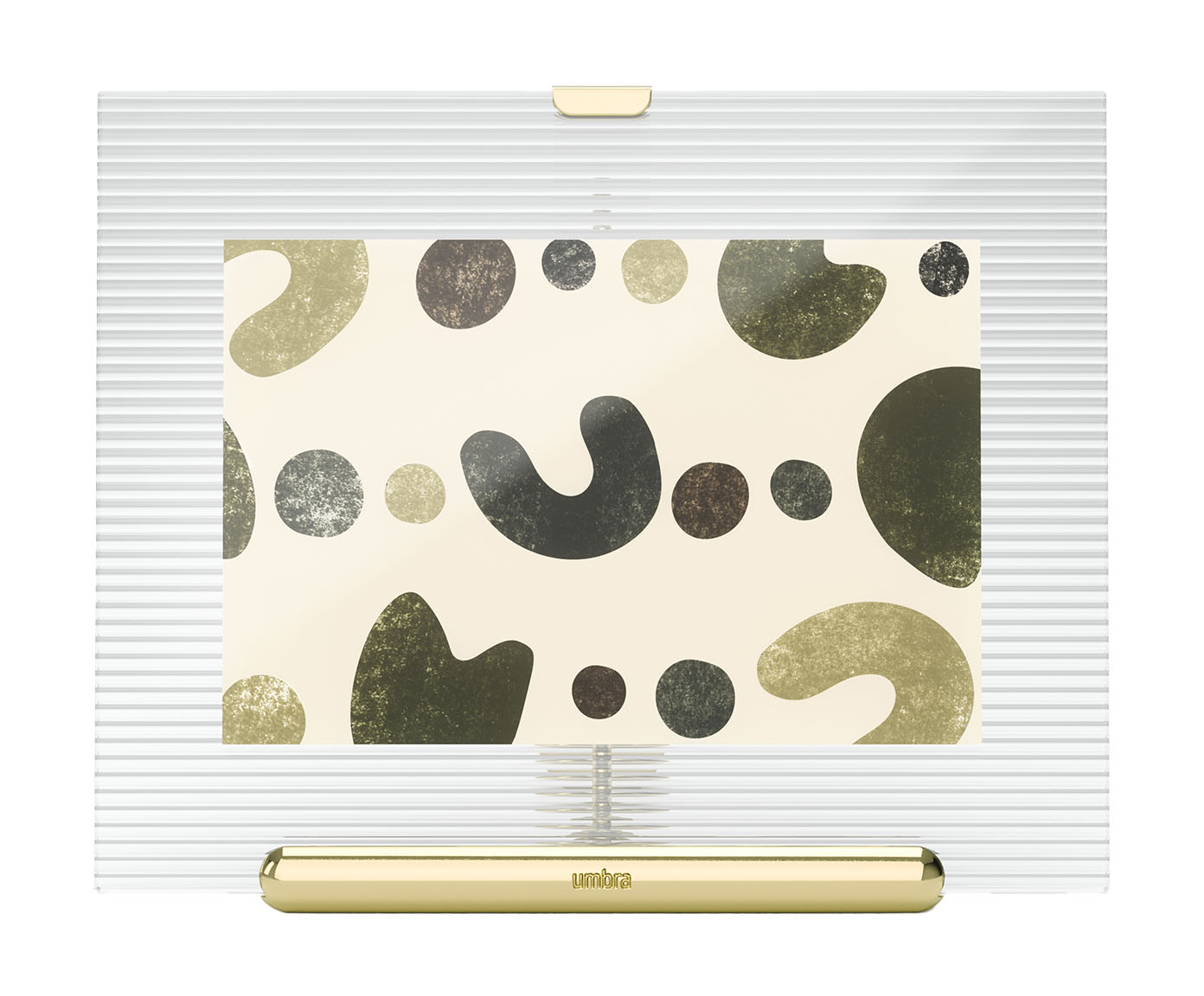 Porta-Retrato Flute Picture Frame Dourado - Foto 10X15cm - image 0