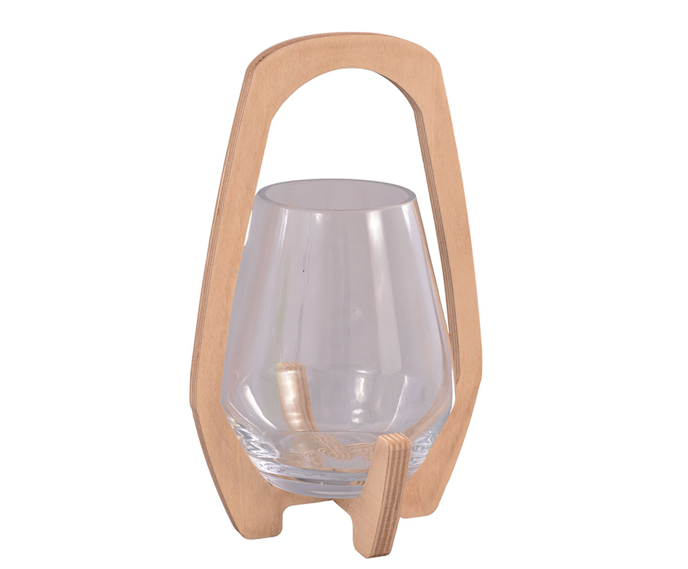 Lanterna para Vela Maior Wood image number 1