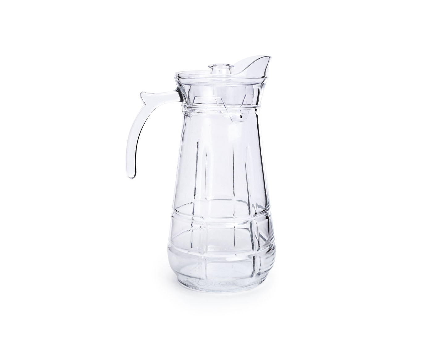Jarra de Vidro Tampa Pl&aacute;stica Incolor - 1,7L - image 1