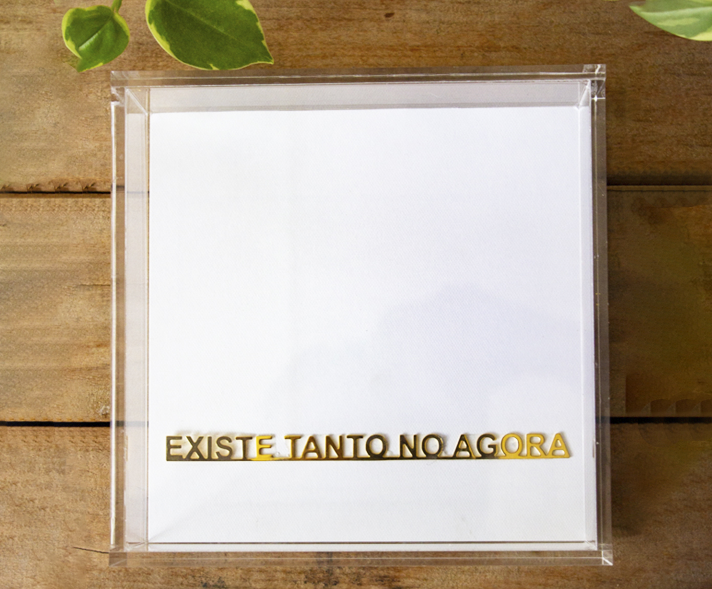 Quadro em Acr&iacute;lico "Existe Tanto No Agora" image number 1