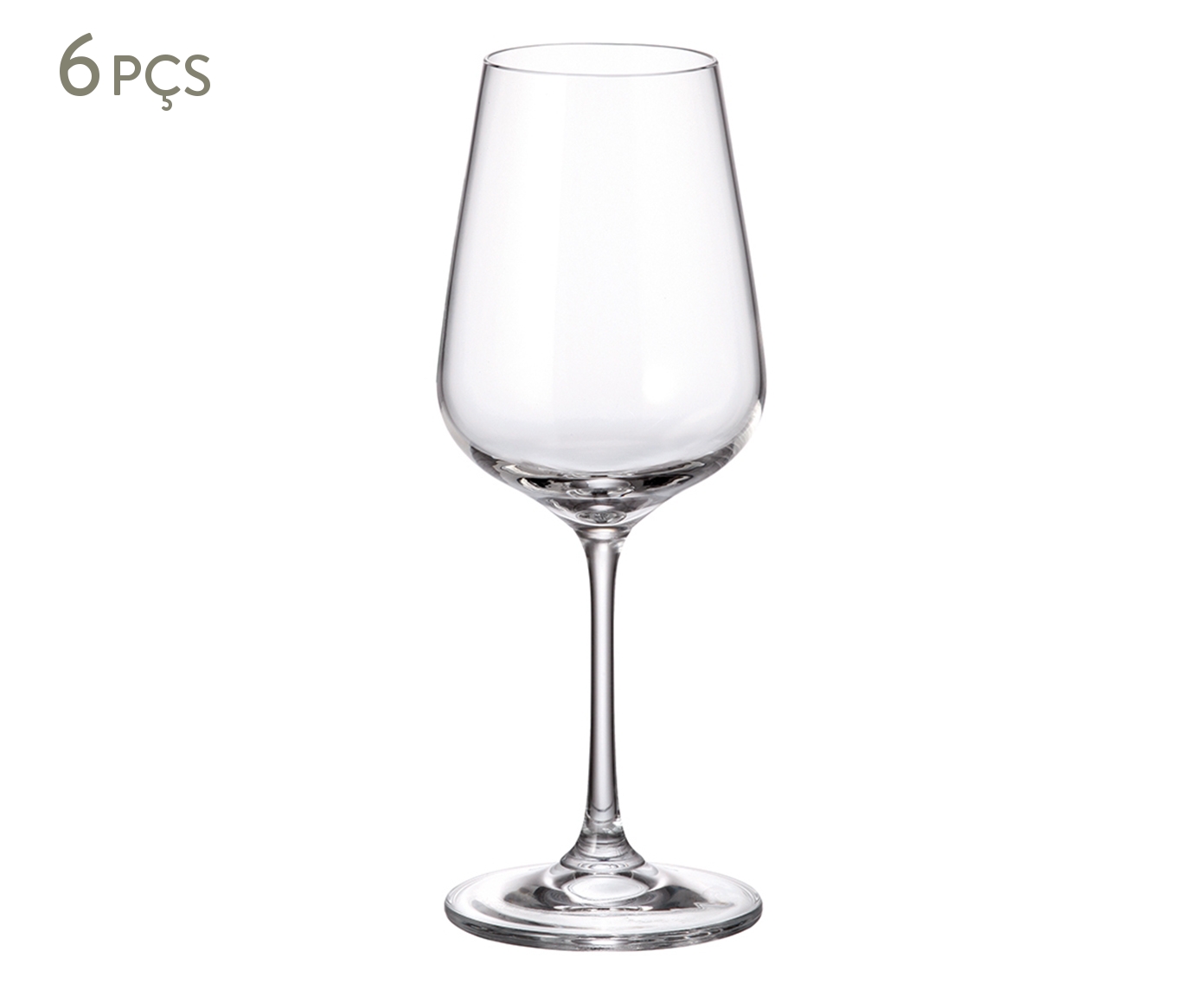 Jogo de Ta&ccedil;as para Vinho Branco em Cristal Eva - image 0