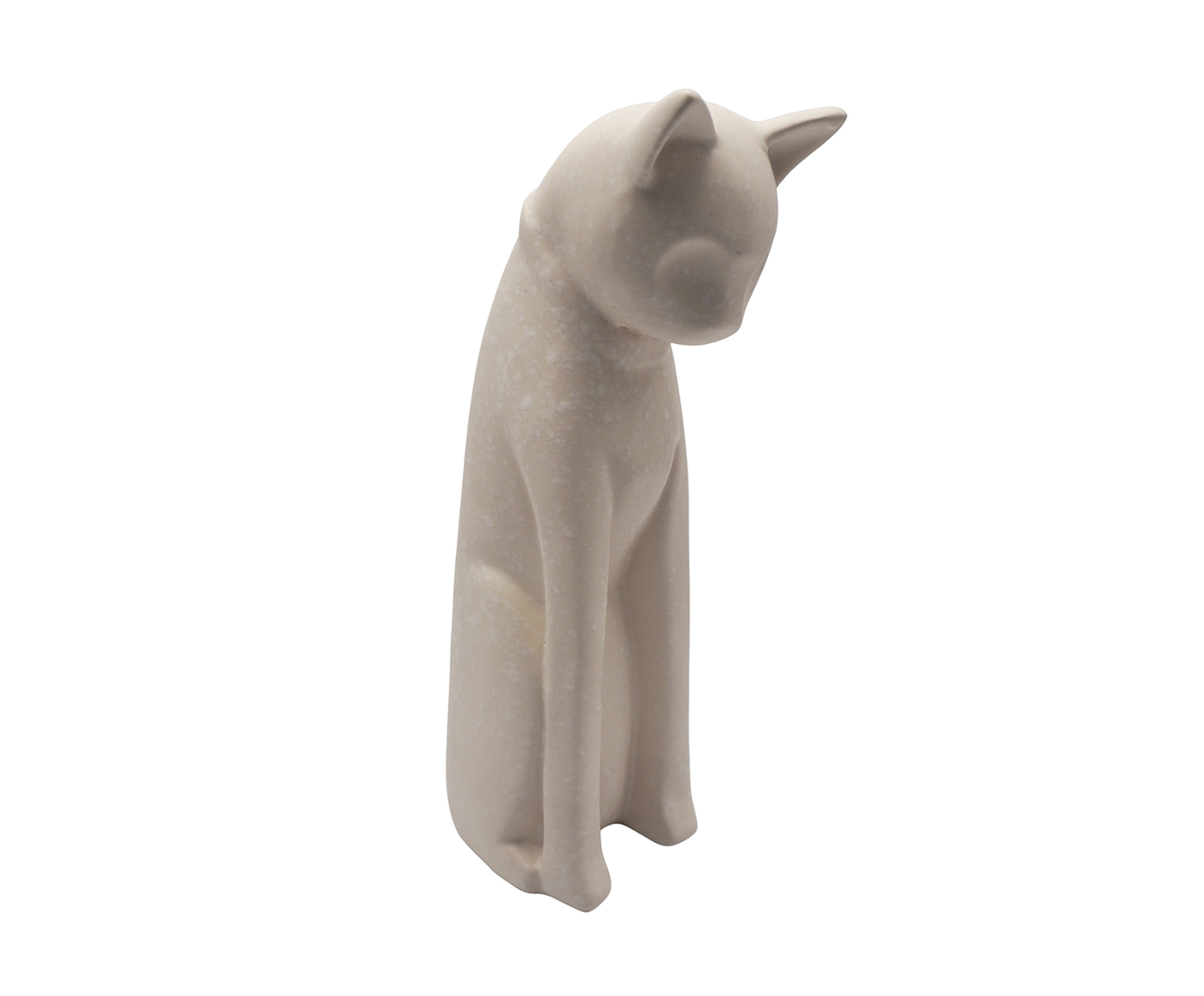 Escultura Gato Spots Creme - image 0