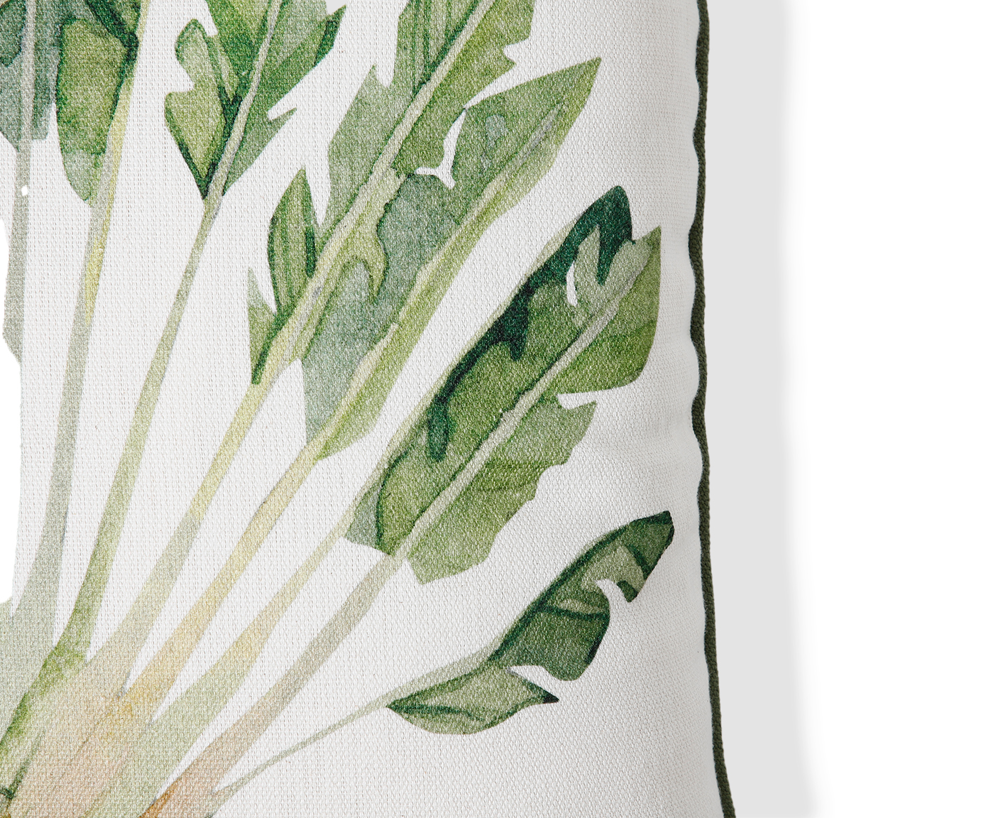Capa de Almofada Estampada com Cordon&ecirc; Madagascar Off-White image number 3