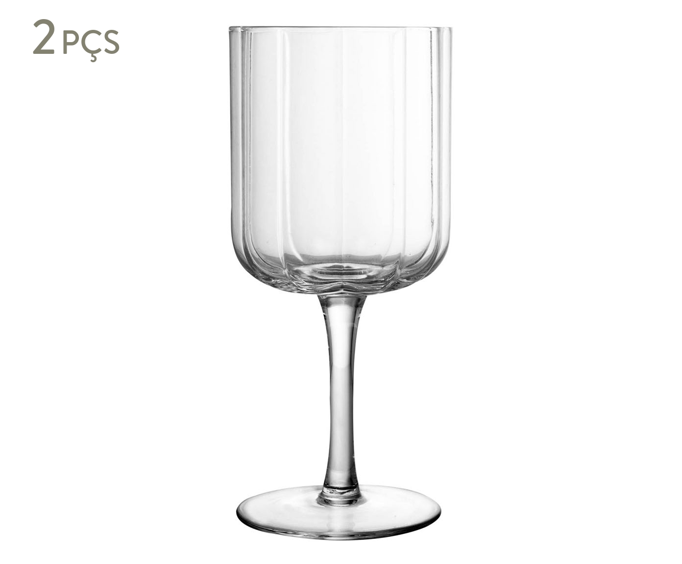 Jogo de Ta&ccedil;as para Vinho Lotus image number 0