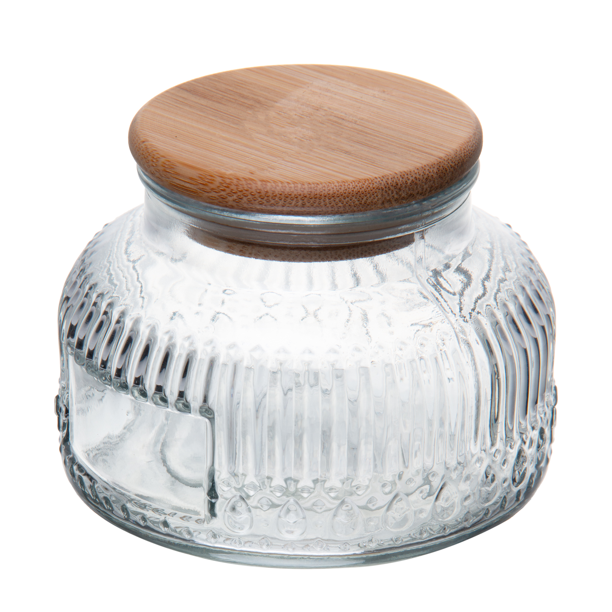 Pote com Tampa de Bambu Lumi - image 0
