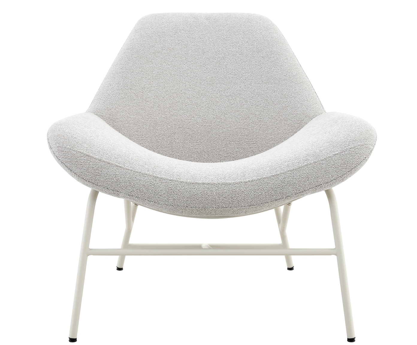 Poltrona Ariana Tecido Mescla Base Off White image number 1
