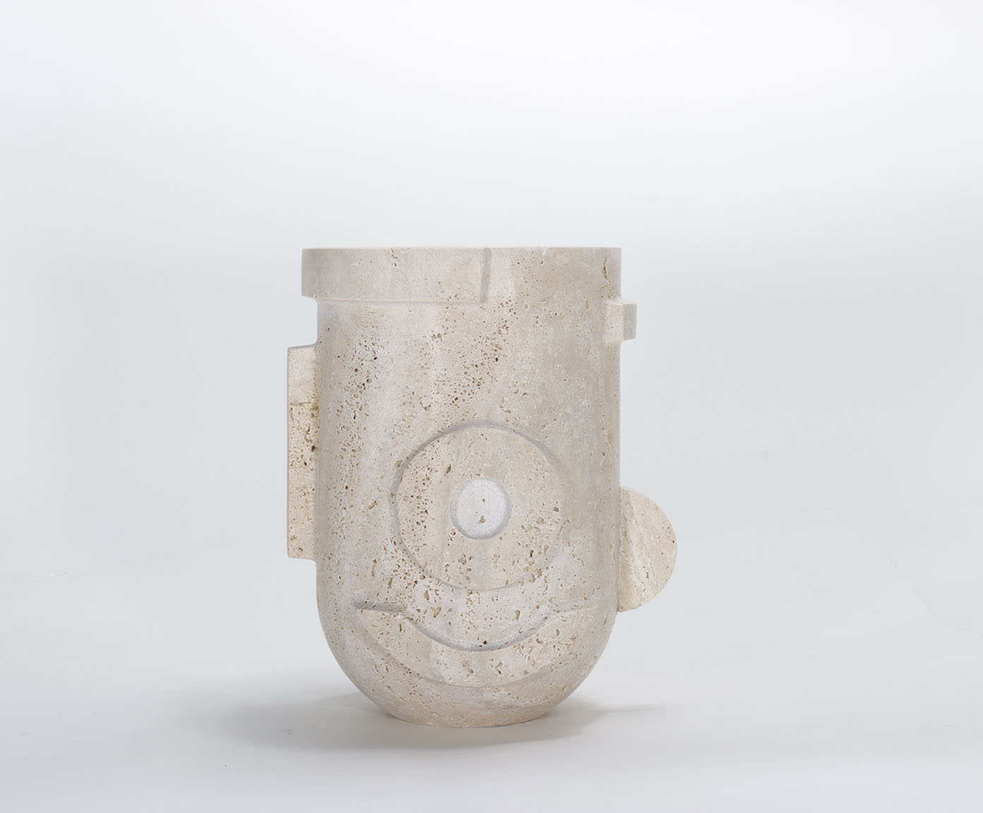 Vaso Geom&eacute;trico Maxime - Bege image number 4